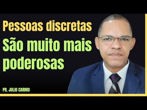 The power of the discreet person!