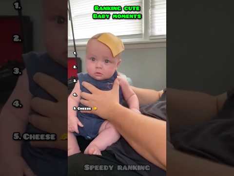 Ranking Cute Baby Moments 👶🏻❤️ Part 2 #baby #babyshorts #tiktok #shorts