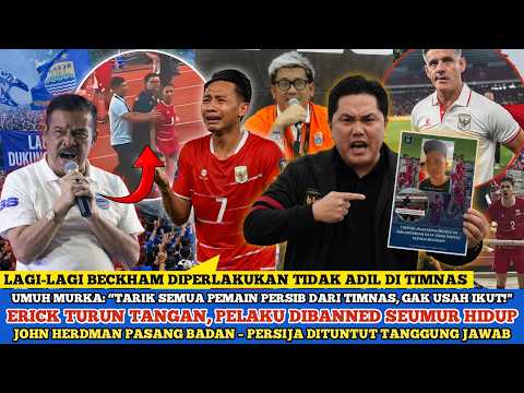 🔵 UMUH MURKA 😡 BECKHAM DIPROVOKASI SUPPORTER NORA 😱 ERICK THOHIR TURUN TANGAN 🔥 PELAKU DIBANNED ⁉️