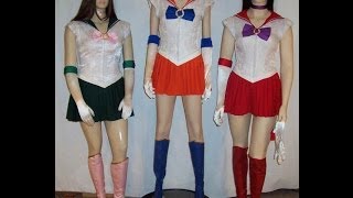 Sailor Moon Costumes made by Annette in Australia