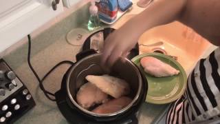 Easy - Frozen Chicken Breasts in the Instant Pot
