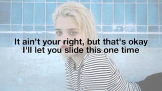 Sky Ferreira - Ain&#39;t Your Right \lyrics\