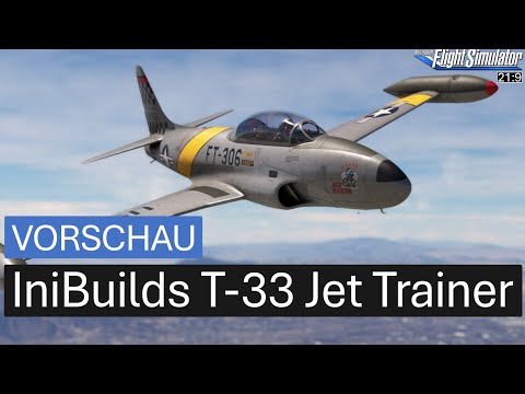 IniBuilds T-33 Jet Trainer - Vorschau | MSFS 2020