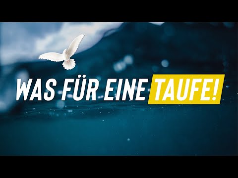 Was für eine Taufe!