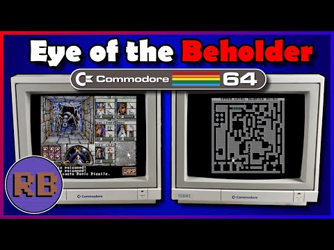 Eye of the Beholder on Commodore 64. Really.