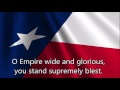 State Song Of Texas Texas Our Texas