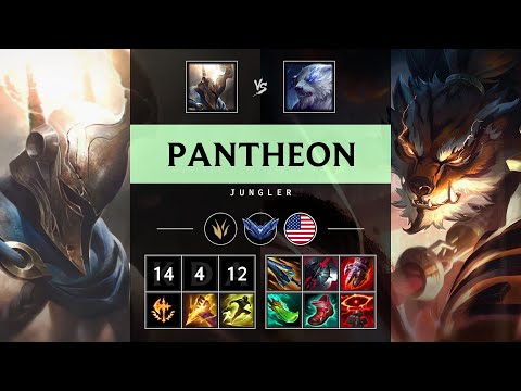 Pantheon Jungle vs Volibear - NA Diamond Patch 25.20