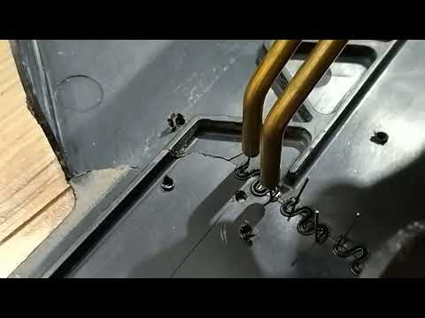 Термостеплер паяльник степлер для ремонта пластиковых деталей Good Welding Паяльник 50w 200шт. скоб - фото 1 - id-p2338263689