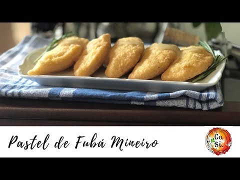 Pastel de Fubá. Uma quitanda mineira.