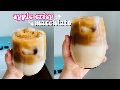 Apple Crisp Macchiato Recipe! Fall Season Coffee | How To Make an Apple Crisp Macchiato