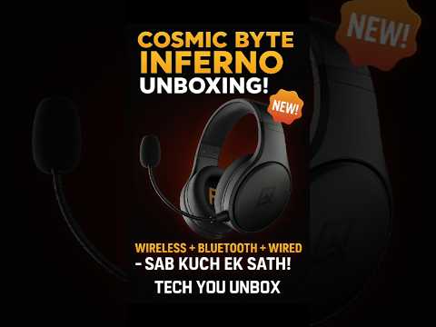 Thumbnail for Unboxing Cosmic Byte Inferno ! Sab Kuch Ek Headphone Mein! #unboxing #gadgets #techyouunbox
