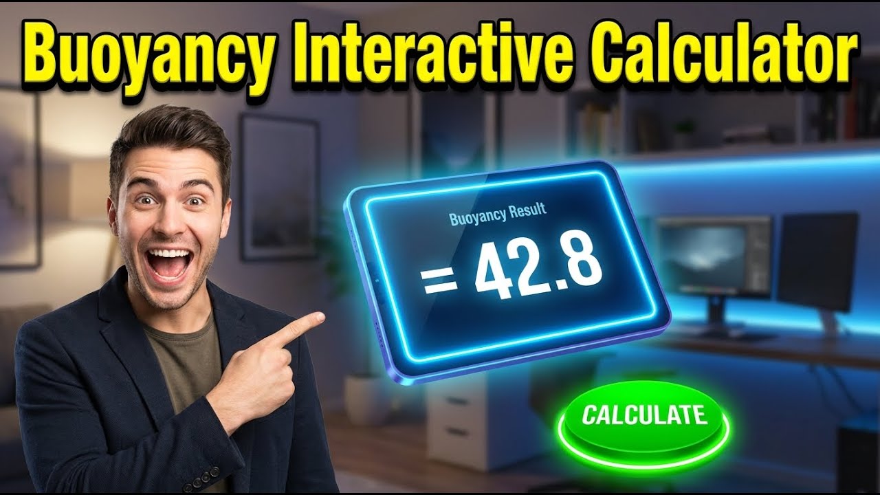 Buoyancy Interactive Calculator