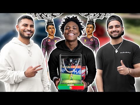 We Delivered iShowSpeed A $100,000 Ronaldo Chain!!