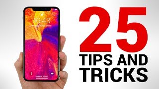 iPhone X - TOP 25 Tips & Tricks You NEED to KNOW!
