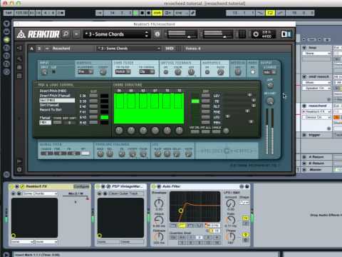 Bluewater VST's Introduction to Native Instruments REAKTOR's Resochord