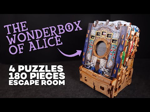 AMAZING Wonderbox of Alice from IDVenture Escape Room in a Box