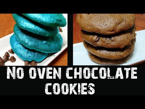 NO OVEN CHOCOLATE COOKIES | PERCY JACKSON BLUE COOKIES | QUARANTINE BAKING | BEGINNER'S GUIDE