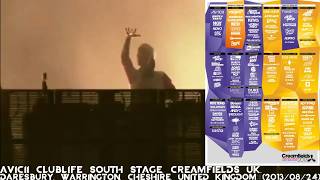 Avicii @ Clublife South Stage, Creamfields UK, Daresbury, Warrington, United Kingdom (2013/08/24)