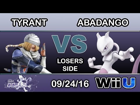 2GGT: KTAR Saga - NME | Tyrant (Sheik) Vs. Abadango (Mewtwo) Losers Side - Smash Wii U