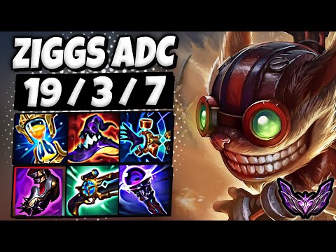 Ziggs vs Lucian ADC [ TripleKill ] Korea Master Patch 25.22 ✅