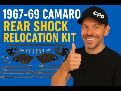 1967-69 Camaro Rear Shock Relocation Kit | CPP 6769RSR-ALK I Review