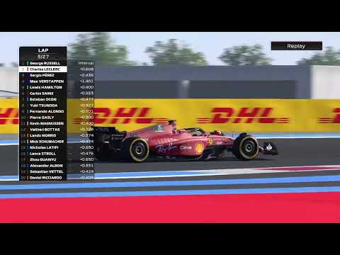 F1 2022 FORMULA 1 LENOVO GRAND PRIX DE FRANCE 2022 ( 50% ) Race