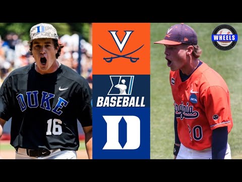 #7 Virginia vs Duke | Super Regionals Game 2 | 2023 College Baseball Highlights