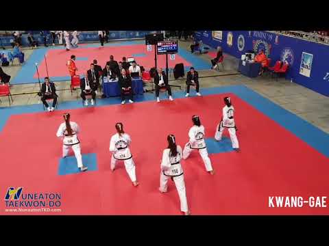 ITF England Junior Female Team Patterns at the 2019 European Championships in Rimini Italy 🇮🇹