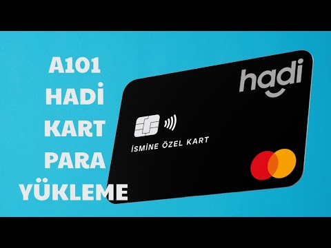 A101 Hadi Kart Para Yükleme - Hadi Kart Para Yükleme 