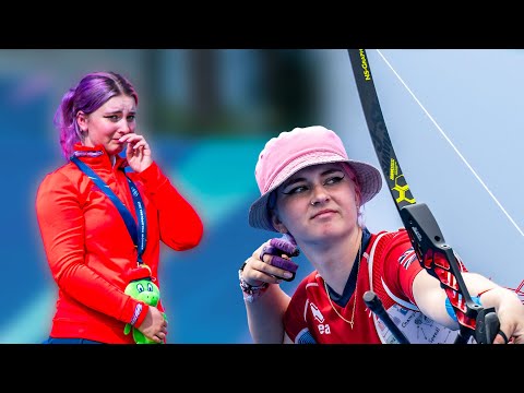 Fearless Penny Healey’s first World Cup Final at 18 years old | #ArcheryWorldCup