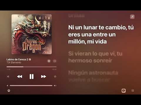 T3r - Elemento Labios de Cereza 2 (LETRA/LYRIC)