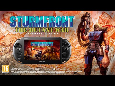 Sturmfront - The Mutant War: Farewell Edition | PlayStation Vita Trailer thumbnail