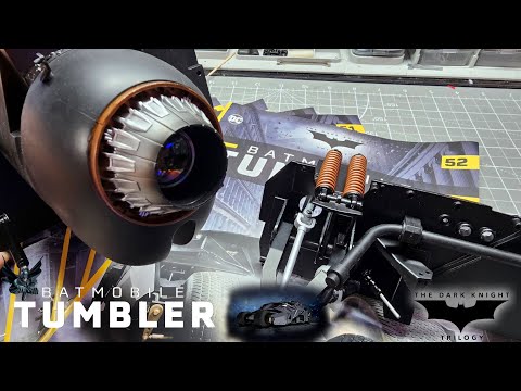 Build the 1:8 Scale Batman Tumbler from Hachette Partworks - Part 47-52 - Read Pinned Comment