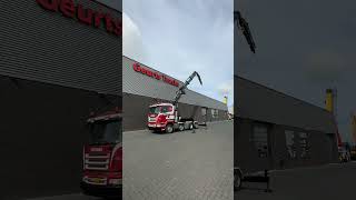 Scania R480 8X2 TREKKER-BAKWAGEN COMBI + HIAB 800E-7 HIPRO + JIB 135X-4 mobile crane for sale - Image 4 | Machineryline Scania R480 8X2 TREKKER-BAKWAGEN COMBI + HIAB 800E-7 HIPRO + JIB 135X-4 mobile crane | Image 4 - Machineryline