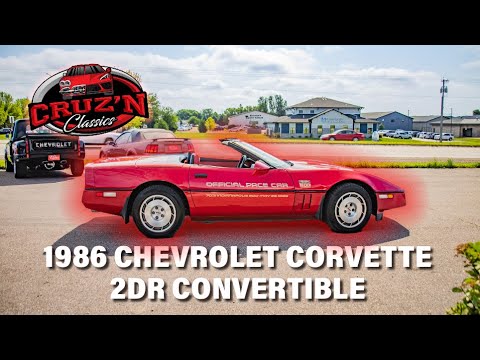 1986 Chevrolet Corvette (CC-1900068) for sale in Spirit Lake, Iowa