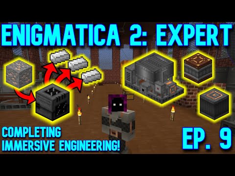 Immersive Engineering Factory Complete!! | Minecraft: E2E ep.9