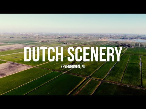 [4K DRONE VIDEO] Typical Dutch Scenery near Zevenhoven