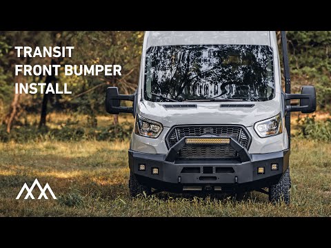 [2020+] Ford Transit – Front Bumper Install Backwoods Adventure Mods