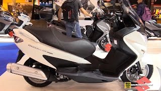 2015 Suzuki Burgman 200 ABS - Walkaround - 2014 EICMA Milan Motorcycle Exhibition
