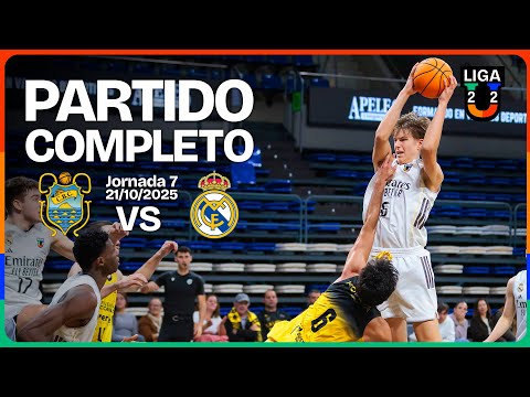 Partido completo: Fundación CB Canarias – Real Madrid | Grupo A | Liga U 2025-26