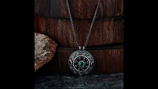 Evil Eye in Silver Necklace - OTTASILVER