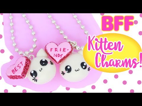 DIY BFF KITTEN Charms!! | Kawaii Friday