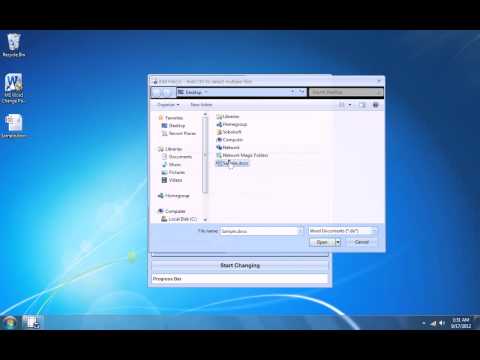 MS Word Change Page Setup In Multiple Documents Software