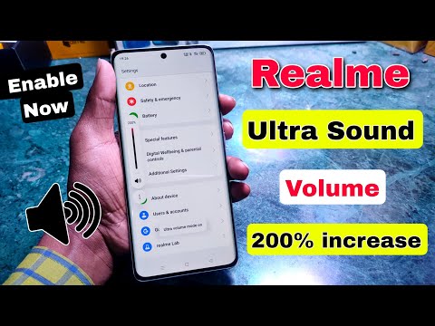 Realme Ultra Volume Mode Enable | Realme Sound Ultra Volume | How to Enable Ultra Volume in Realme