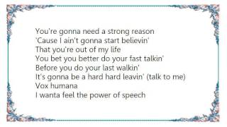 Kenny Loggins - Vox Humana Lyrics