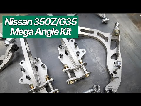 FDF 350z/G35 Mega Mantis Angle Kit Install (Step by Step)