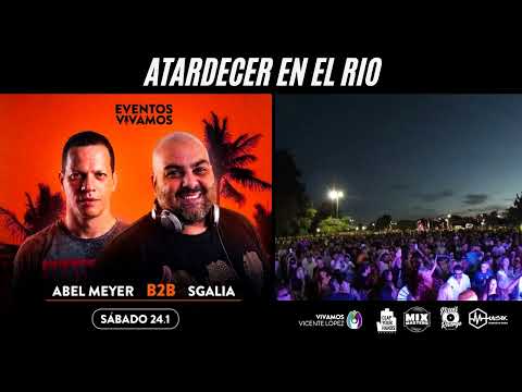 Sgalia B2B Abel Meyer @ Atardecer en el Rio - Vicente Lopez - Open Air 24-01-2026