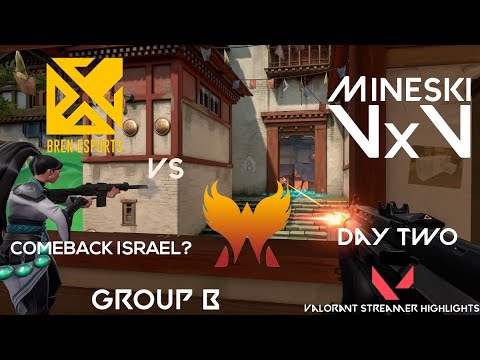 BREN VS AFFINITY ESPORTS Comeback israel????? [Mineski VxV Valorant Tournament] - HIGHLIGHTS