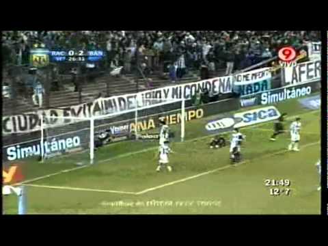 RACING 1 BANFIELD 3 (CLAUSURA 2011) RESUMEN