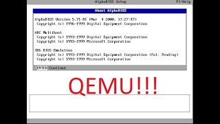 Download the video "Programming the PSRAM on an emulated Dec Alpha ES40"